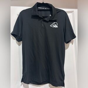 University of Delaware Black Adidas Polo size medium